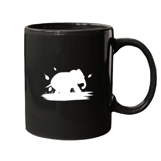 Nature animal elephant icon Mugs