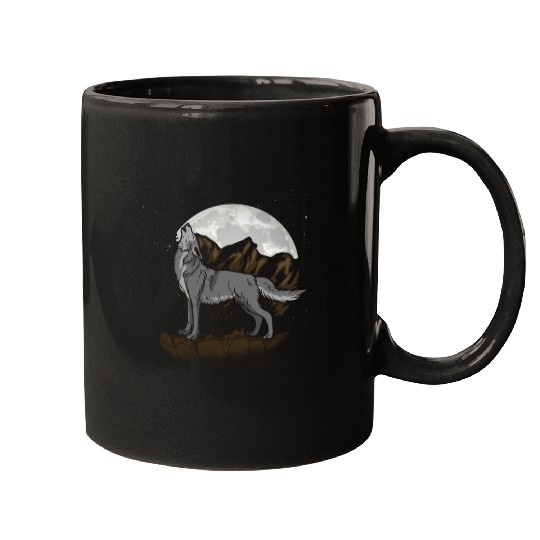 Wolf Terrain Mugs