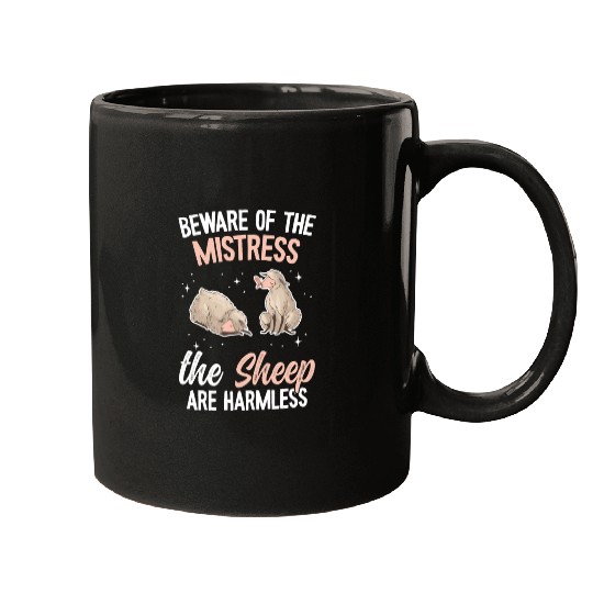 Cute Lamb Saying - Farmer & Sheep Mugs