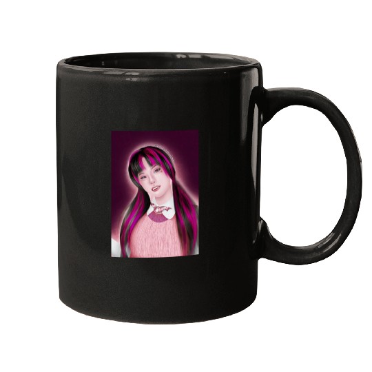 Yeji Itzy Draculaura Monster High Mugs