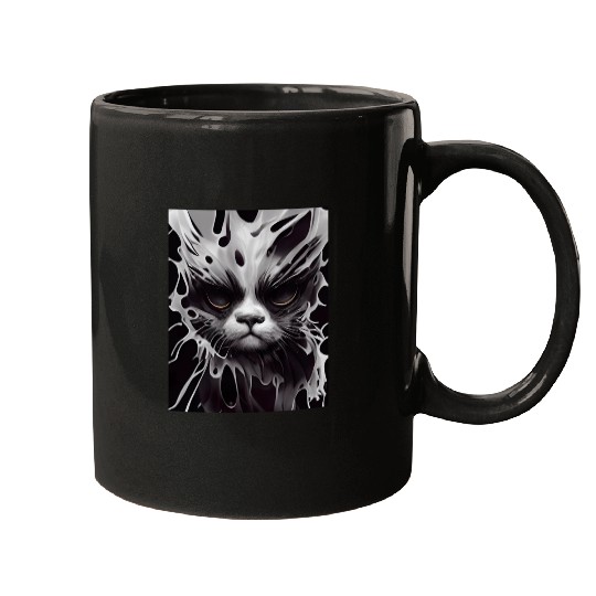 Angry Cat Mugs