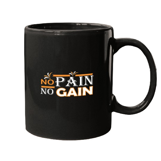 No pain no gain Mugs