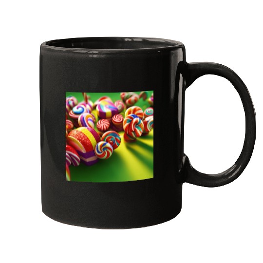 A glimpse into candy land version 2 Mugs