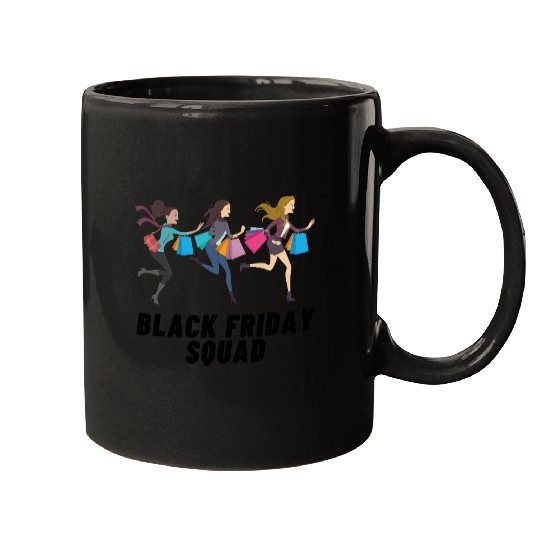 Black Friday Squad Mugs