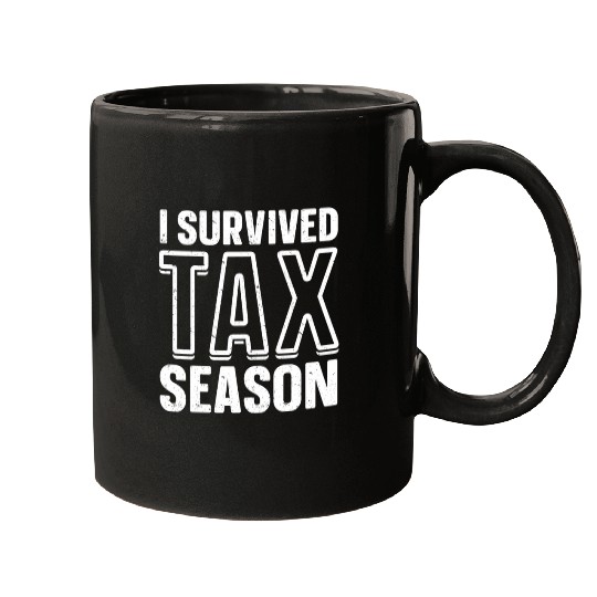 I Survived Tax Season CPA Accounting Accountant Mugs