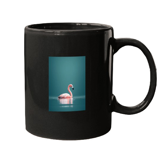 Flamingo im See Mugs