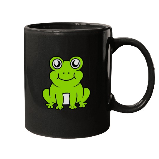 Small sitting cute frog Mugs