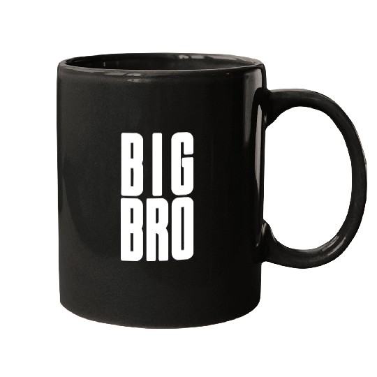 Big Bro Siblings Men Kids Adult Fraternity Frat Mugs