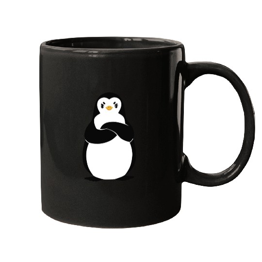 Angry Penguin Mugs