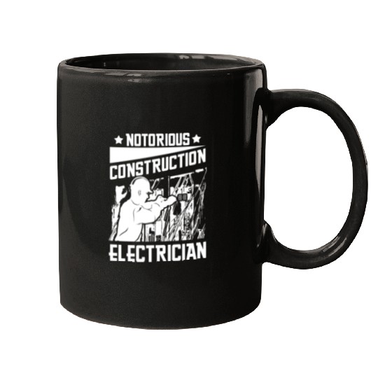 Electrician Construction Electrician Mugs