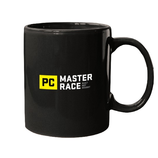 Pc Master Race Built Not Bought Glorious Mugs
