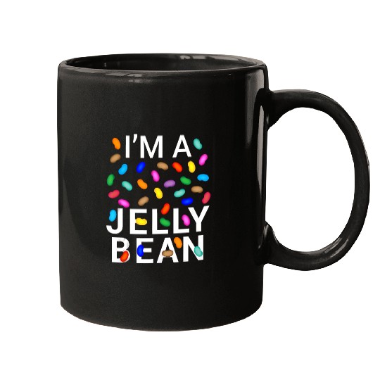 pretend im jelly bean halloween candy costume Mugs