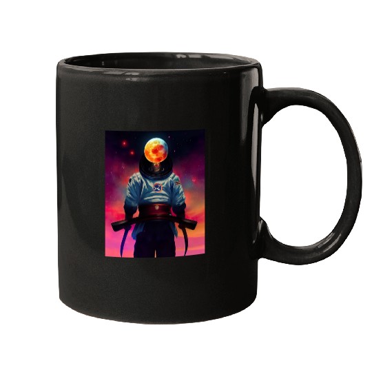 Astronaut Samurai Mugs