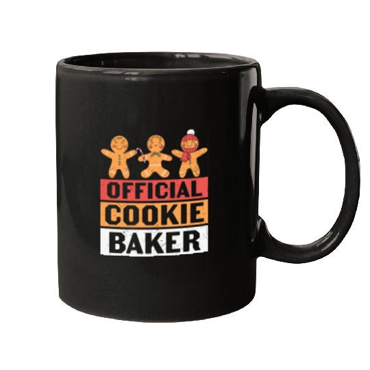 Christmas Official Cookie Baker xmas christmas Mugs