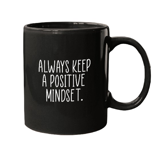 positive mindset Mugs
