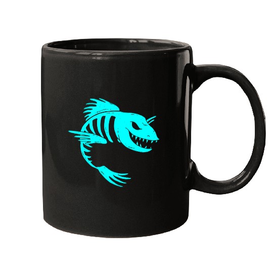 Fish Skeleton Mugs