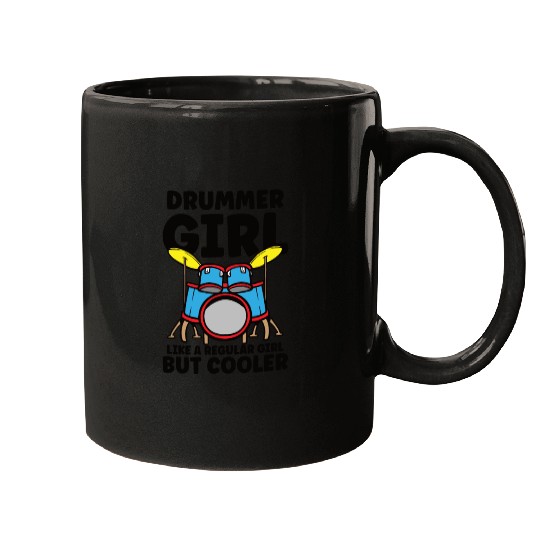 Drummer Drums Music Drum Set Drumming Mugs