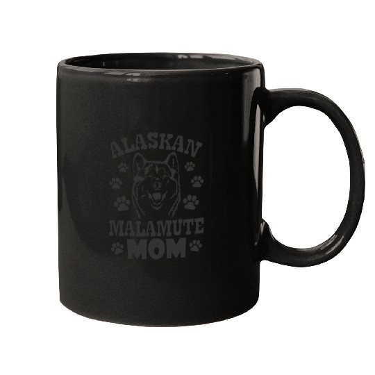 Alaskan Malamute Mom Pet Dog Breed Mugs