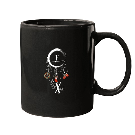 Winter dreamcatcher Christmas StandUpPaddle Mugs