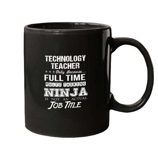 Technology Teacher Mugs - Multitasking Ninja Jo