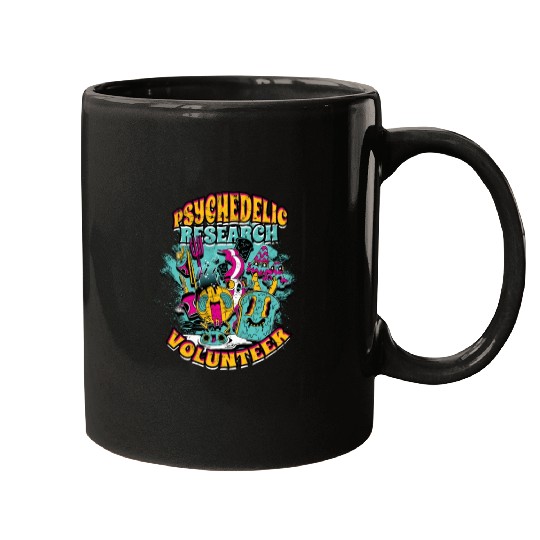 Psychedelic Research Volunteer - psychedelic Mugs
