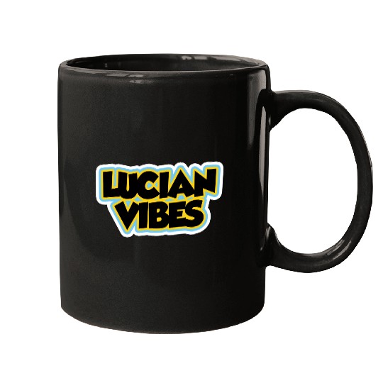 Lucian Vibes (White) Mugs