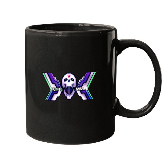 Cyberpunk NT MMA logo Mugs