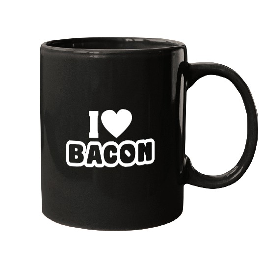 i love bacon classic Mugs