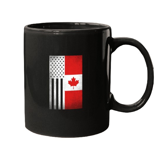 Canada Design for proud Canadian Americans Mugs