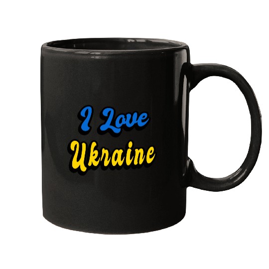 I love Ukraine Mugs