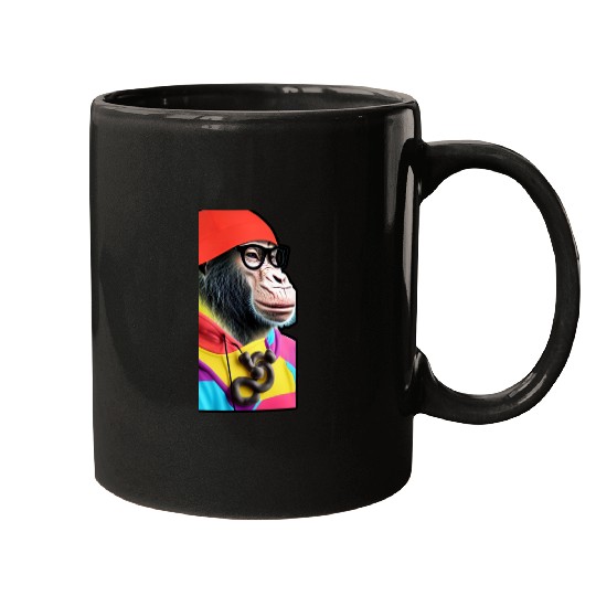 MONKEY Sticker Mugs