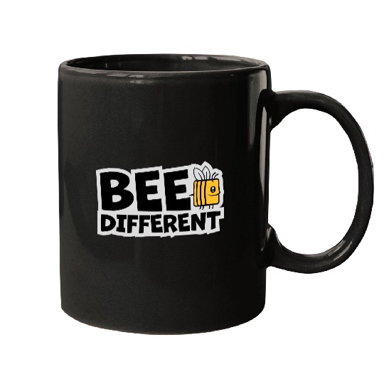 bee different saying quote Mugs