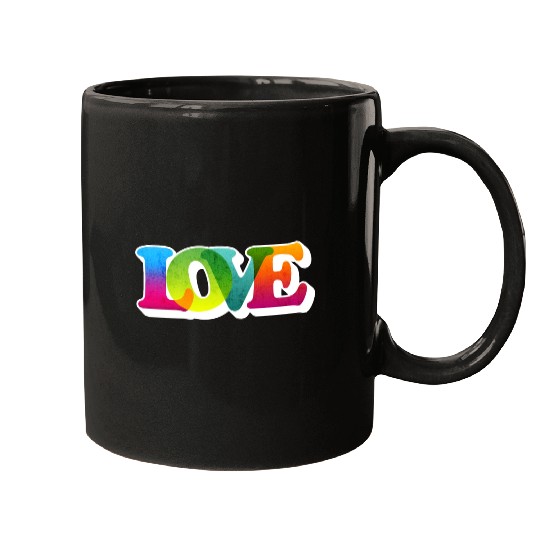 COLORFUL LOVE LETTERS Mugs