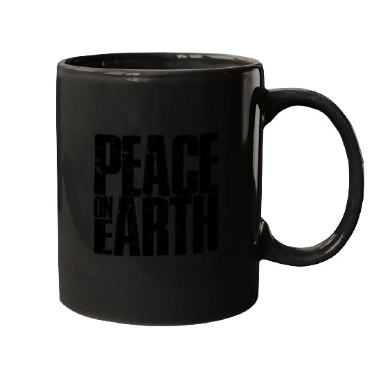 Peace on Earth - planet Mugs