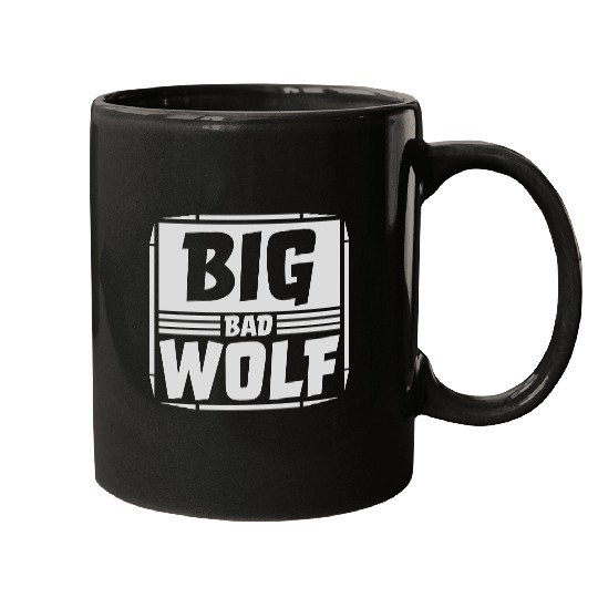 big bad wolf quote Mugs