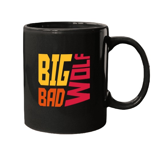 big bad wolf quote Mugs