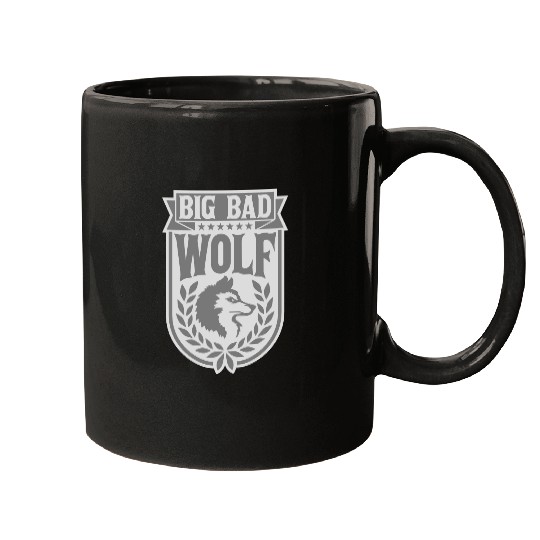 big bad wolf quote Mugs