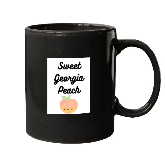 Sweet Georgia Peach Mugs