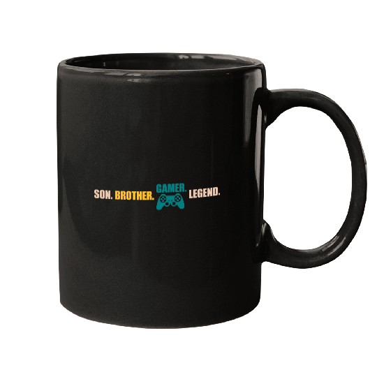 son brother gamer legend Mugs