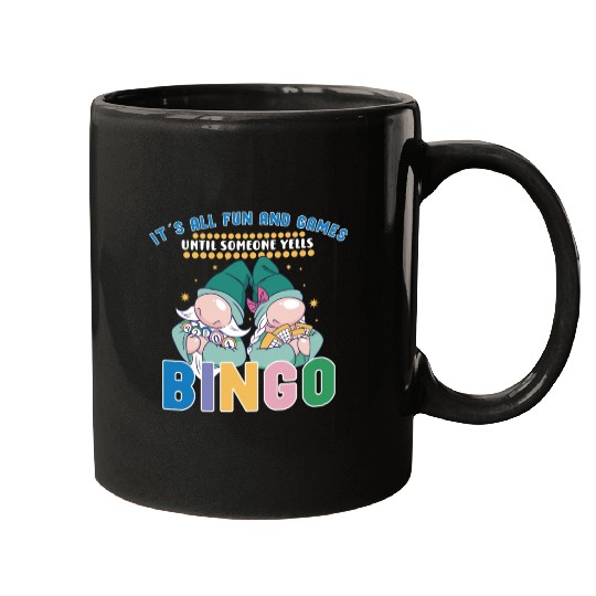 Bingo Card Game Grandma Bingo Player Bingo Cards Mugs
