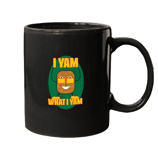 I yam what I yam Mugs