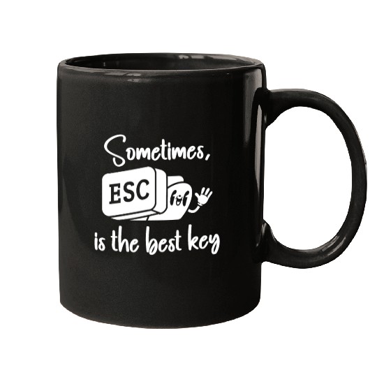 Software Engineer Computer Key Programming Mugs