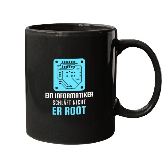A Computer Scientist Doesn't Sleep He Root Informa Mugs