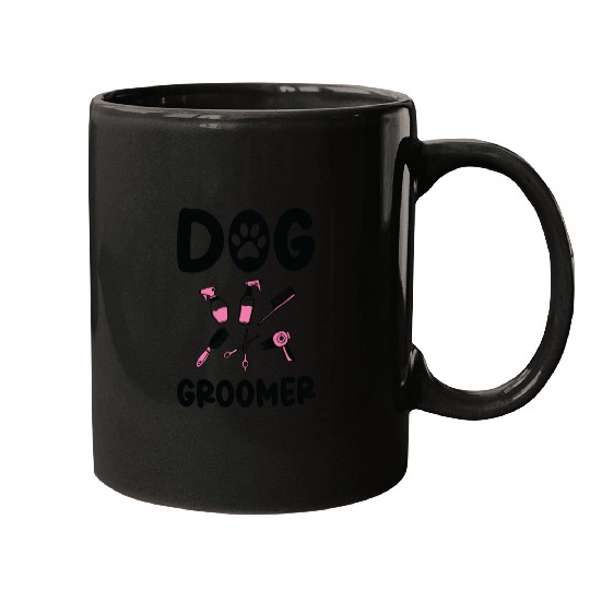 Dog Groomer Canine Grooming Hygiene Mugs