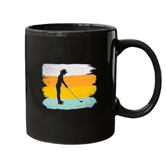 golf retro Mugs