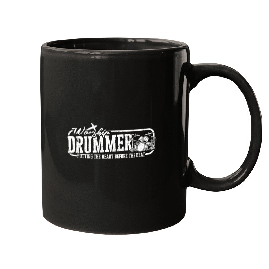 drumsticks Drum Music Christian Drummer church Mugs