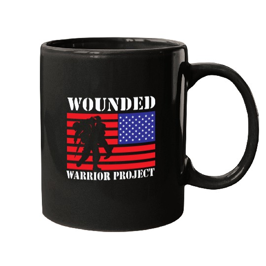 Wounded Warrior Project Us Flag Mugs