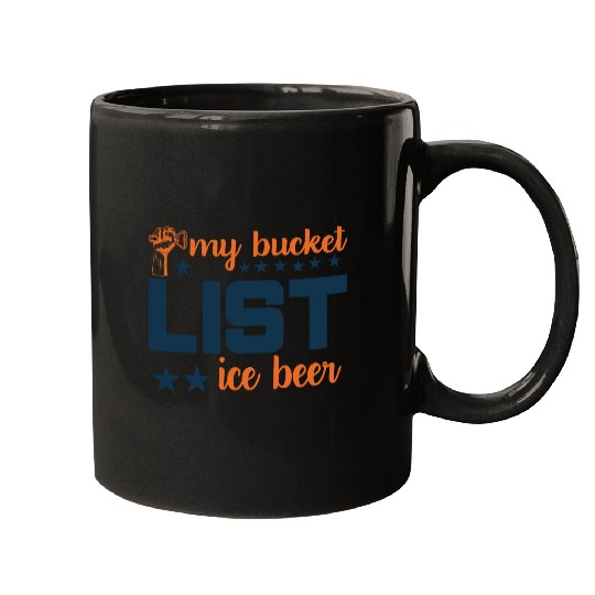 My bucket LIST ice beer Mugs