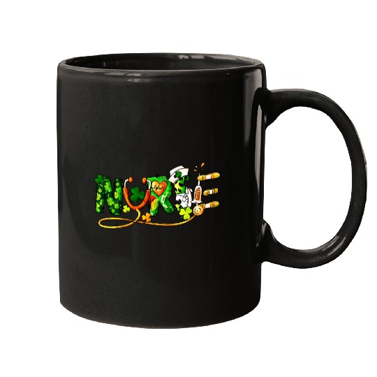 St Patricks Day, Nurse Mugs