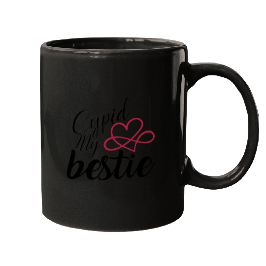 Cupid is my bestie gift for valentine cupid lovers Mugs